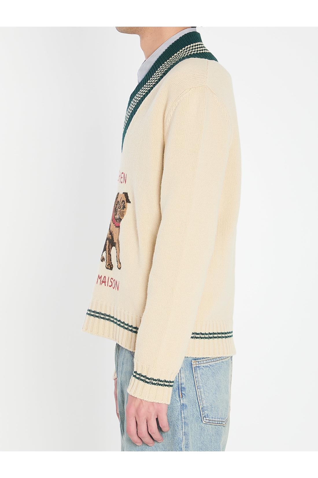 Valentino Garavani-OUTLET-SALE-Le Chien de la Maison Pullover-ARCHIVIST