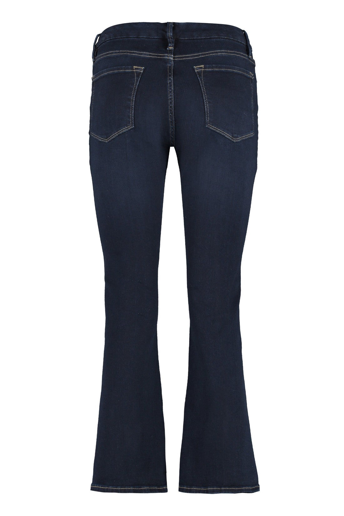 Frame-OUTLET-SALE-Le Crop Mini boot boot-cut jeans-ARCHIVIST
