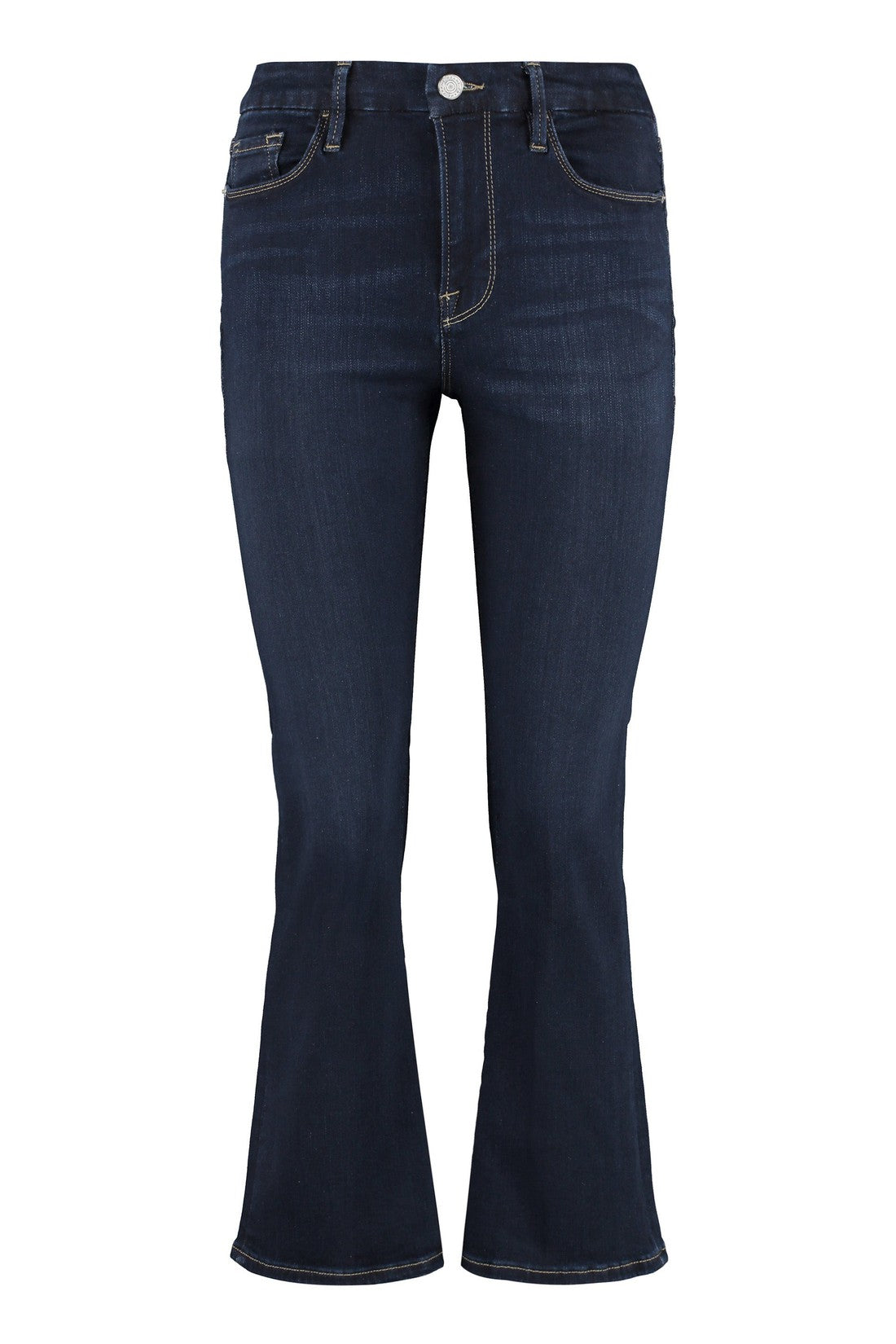 Frame-OUTLET-SALE-Le Crop Mini boot boot-cut jeans-ARCHIVIST