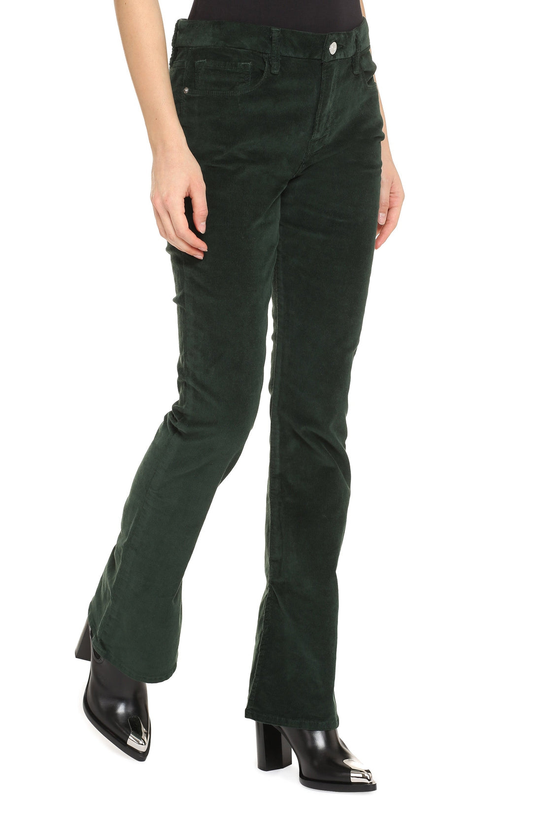Frame-OUTLET-SALE-Le Mini Boot flared trousers-ARCHIVIST