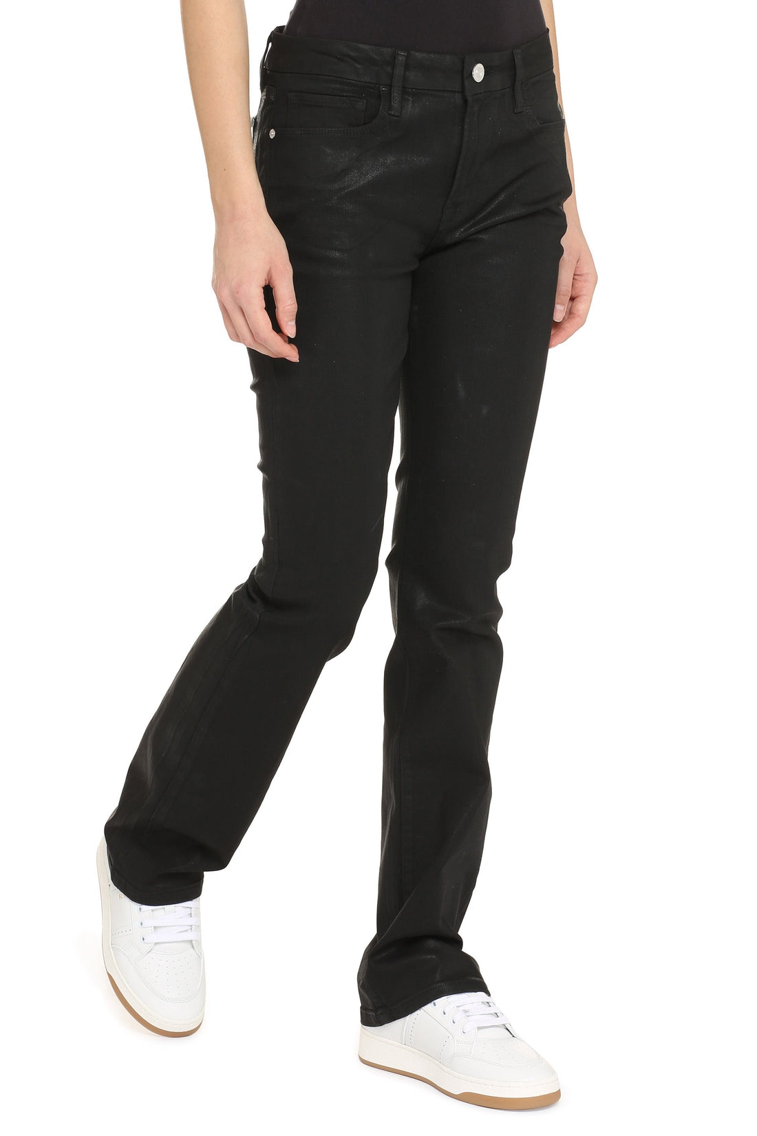 Frame-OUTLET-SALE-Le Mini Boot straight-leg trousers-ARCHIVIST
