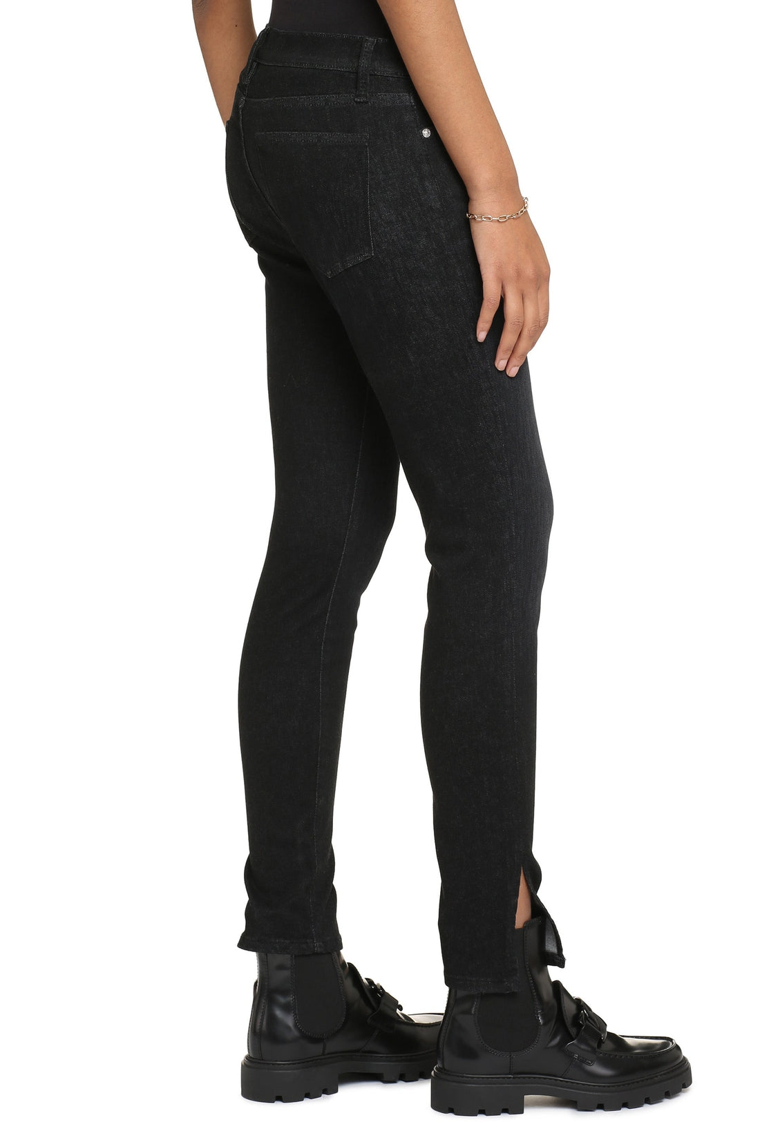 Frame-OUTLET-SALE-Le Shape high-rise skinny-fit jeans-ARCHIVIST