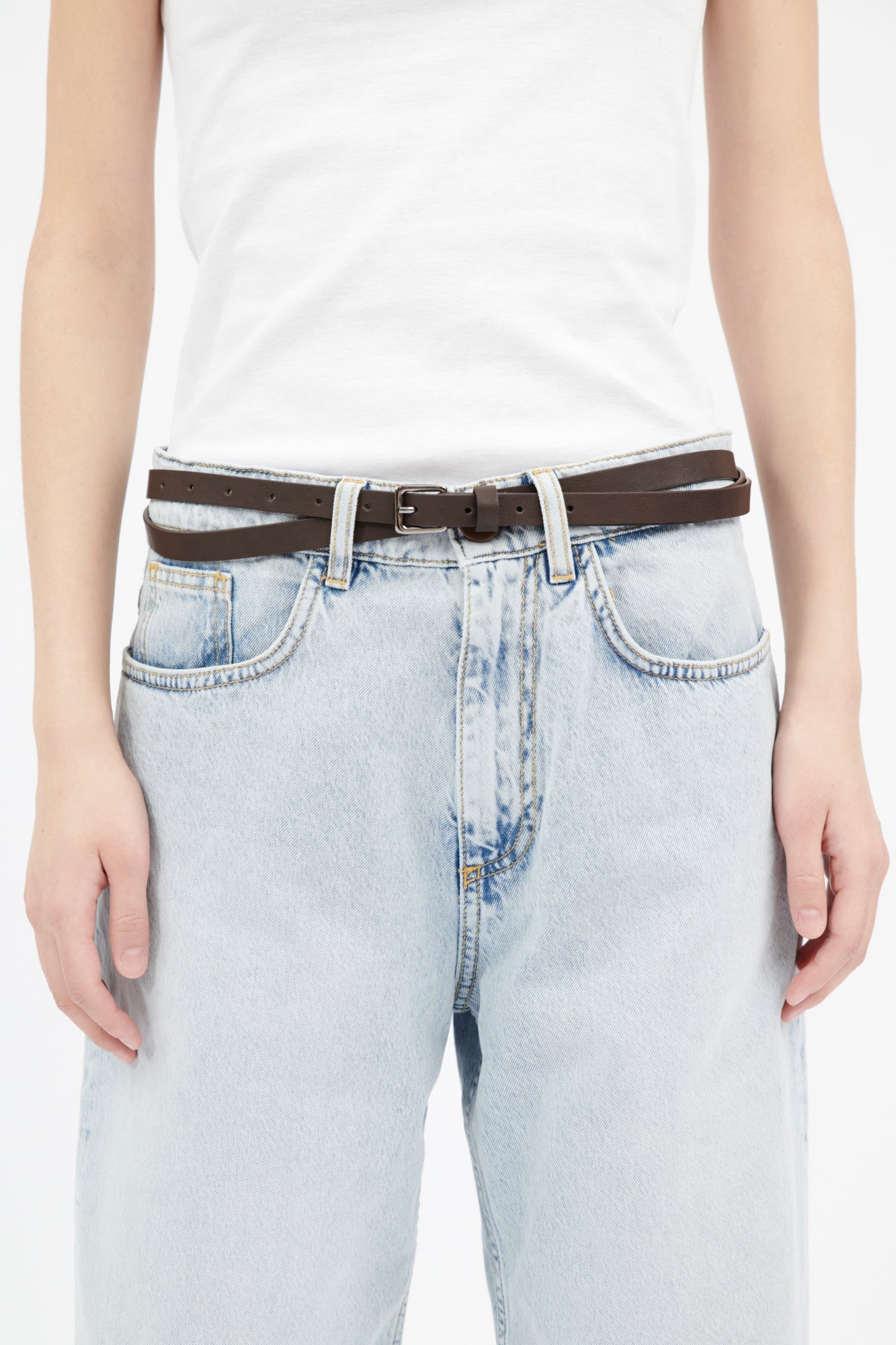 Odeeh-Leather Accessoires Gürtel, Fango-Gürtel-Black-Deal-Outlet-by-ARCHIVIST