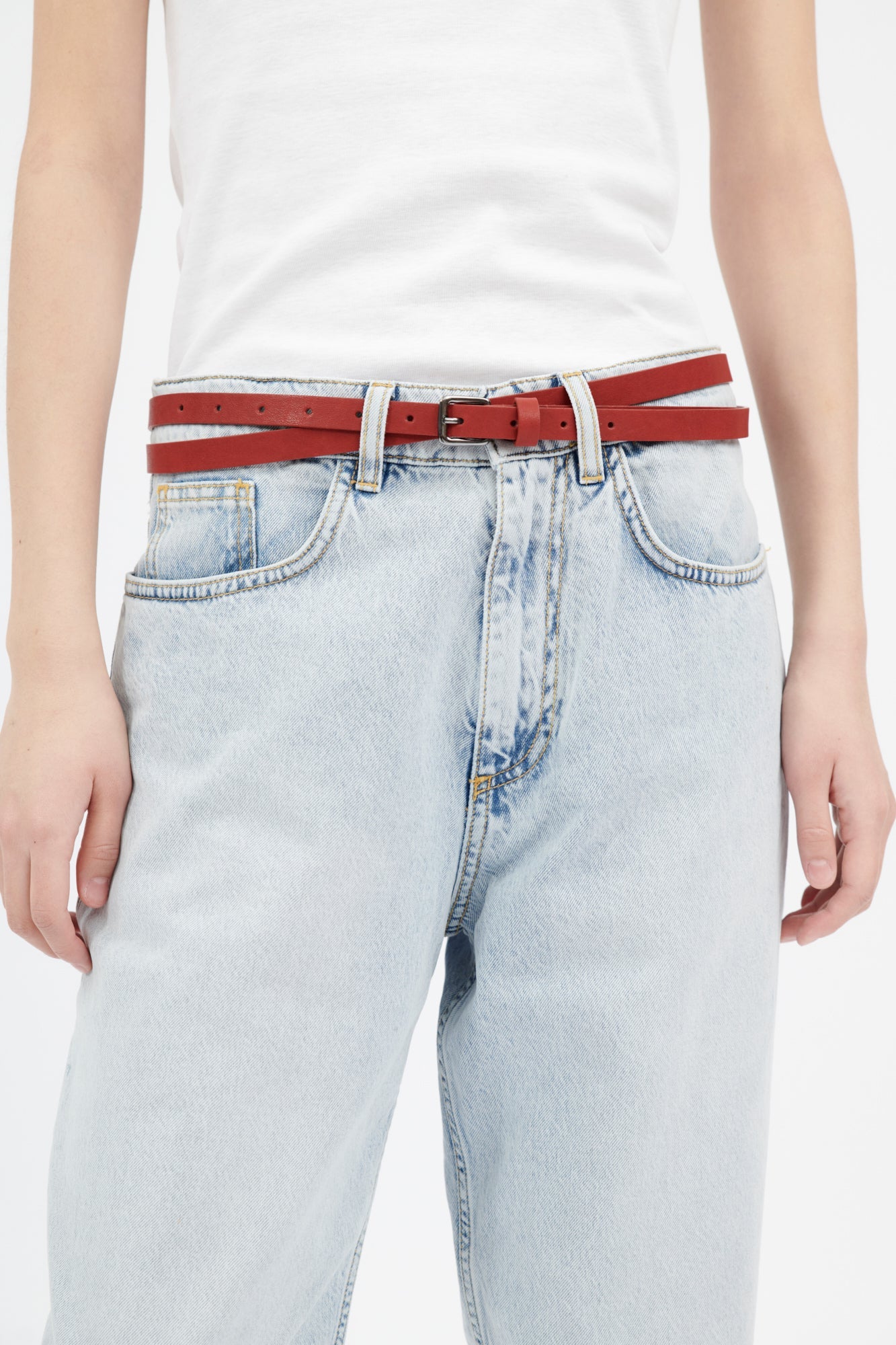 Odeeh-Leather Accessoires Gürtel, Lava-Gürtel-Black-Deal-Outlet-by-ARCHIVIST