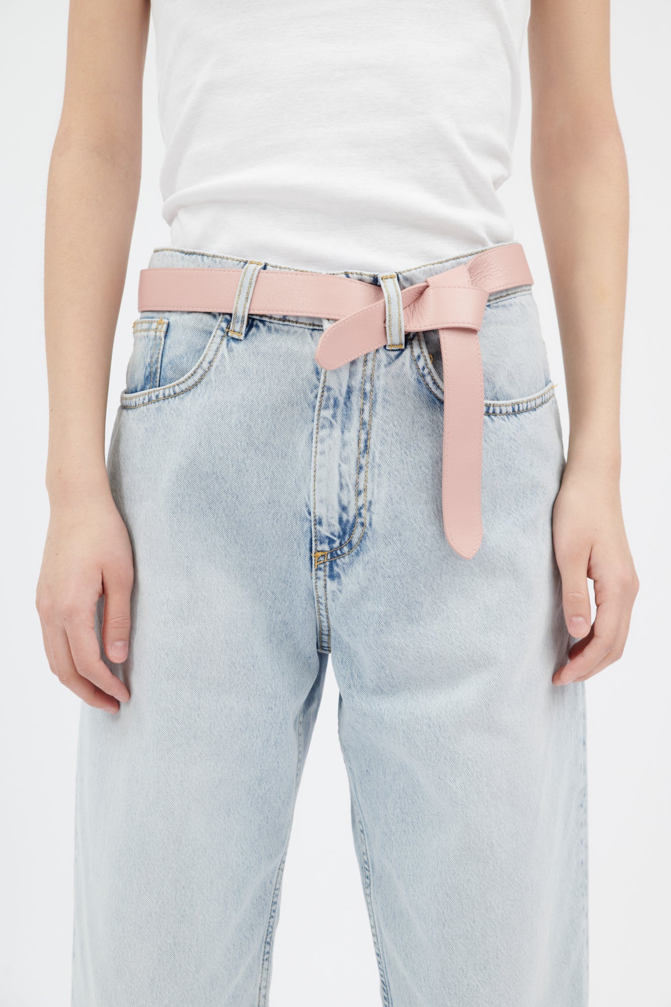 Odeeh-Leather Accessoires Gürtel, Nude-Gürtel-Black-Deal-Outlet-by-ARCHIVIST