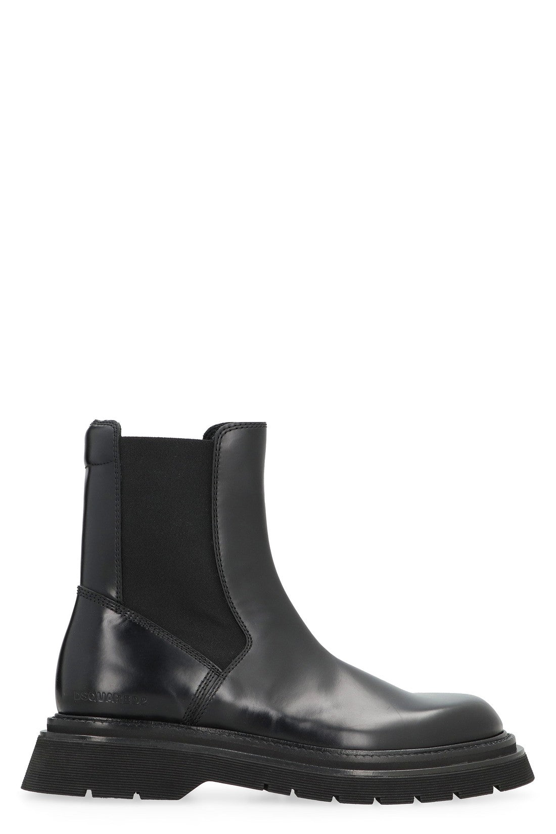 Dsquared2-OUTLET-SALE-Leather Chelsea boots-ARCHIVIST