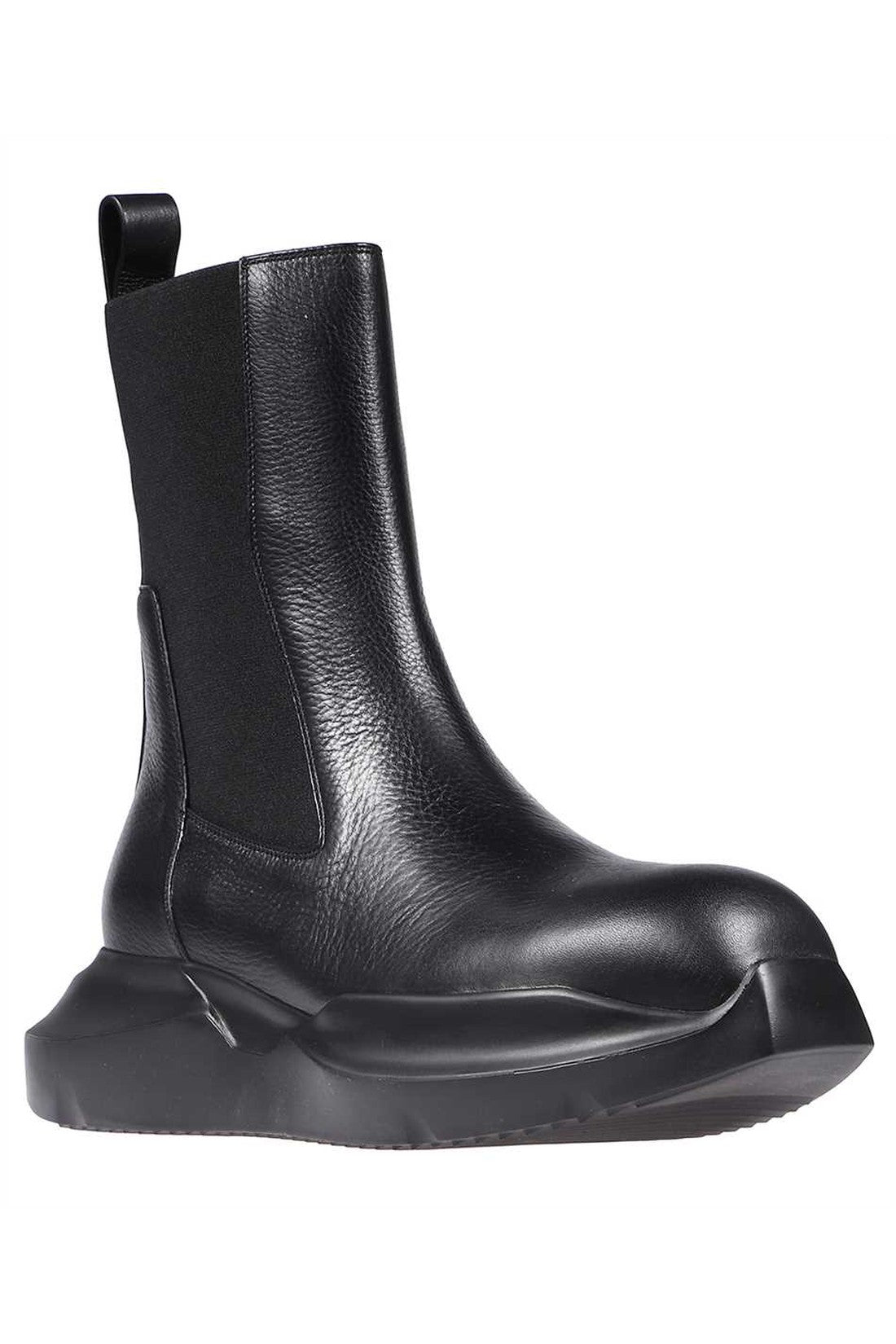 Rick Owens-OUTLET-SALE-Leather Chelsea boots-ARCHIVIST