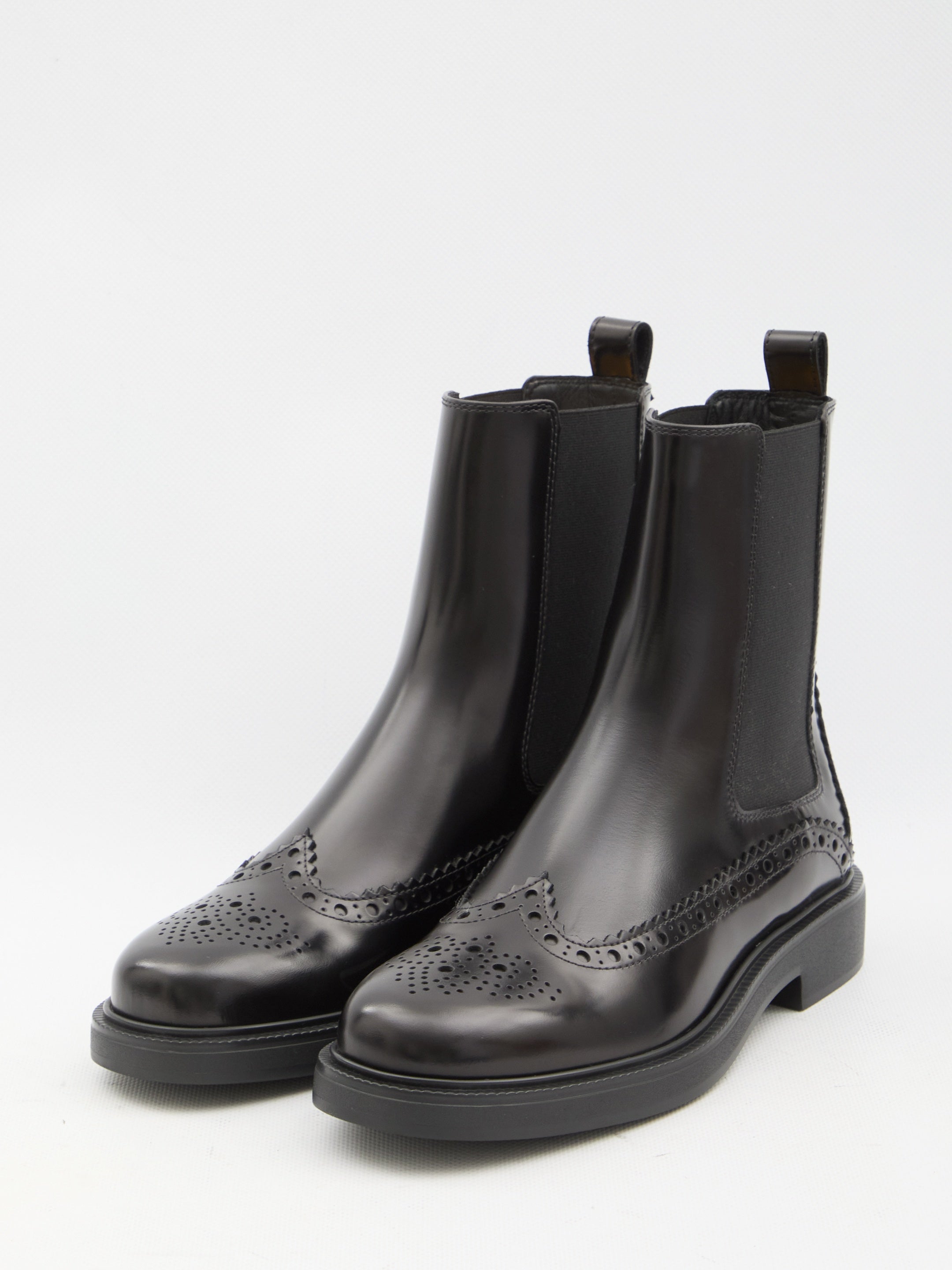 TOD'S-OUTLET-SALE-Leather Chelsea boots-ARCHIVIST