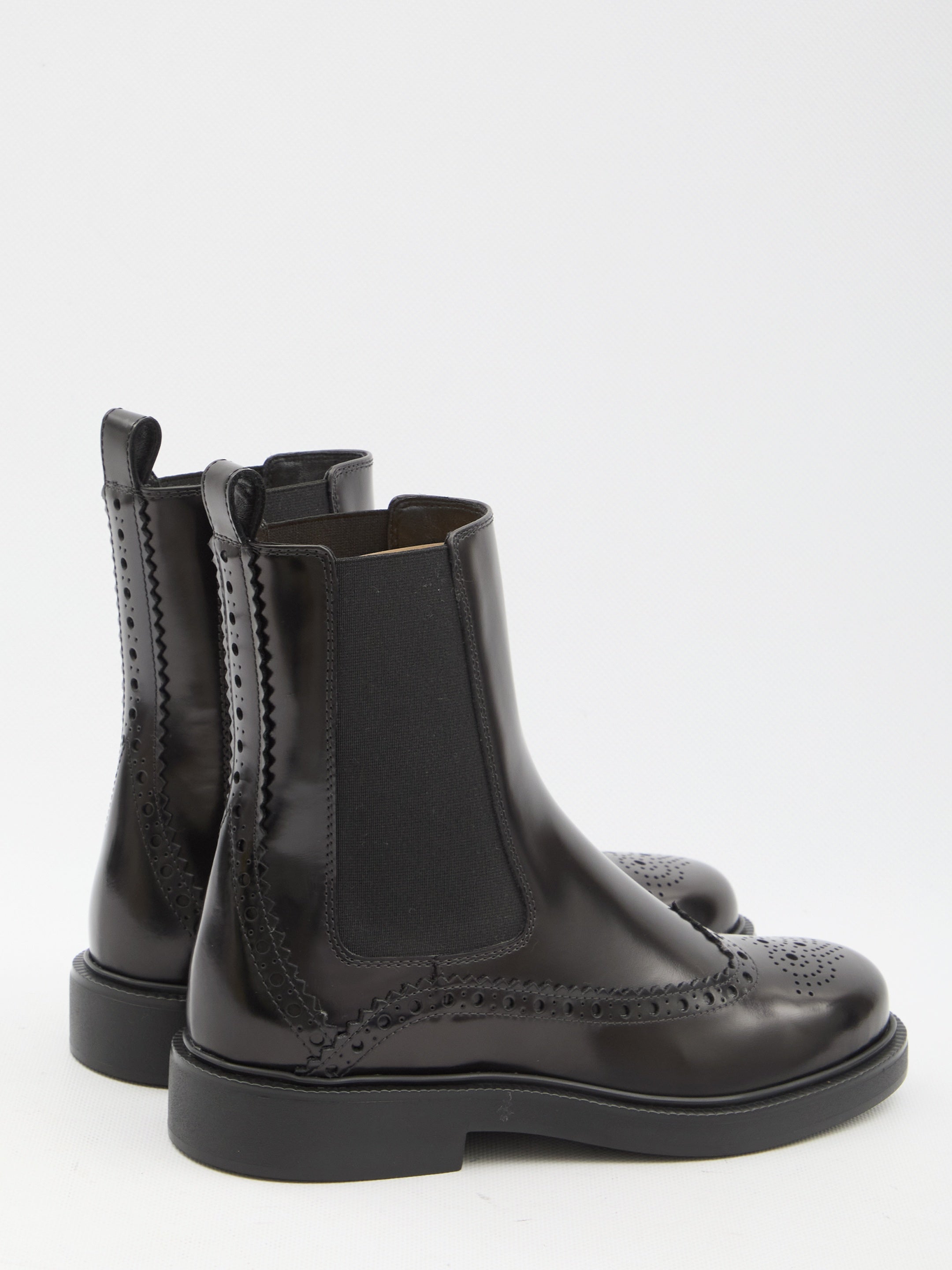 TOD'S-OUTLET-SALE-Leather Chelsea boots-ARCHIVIST