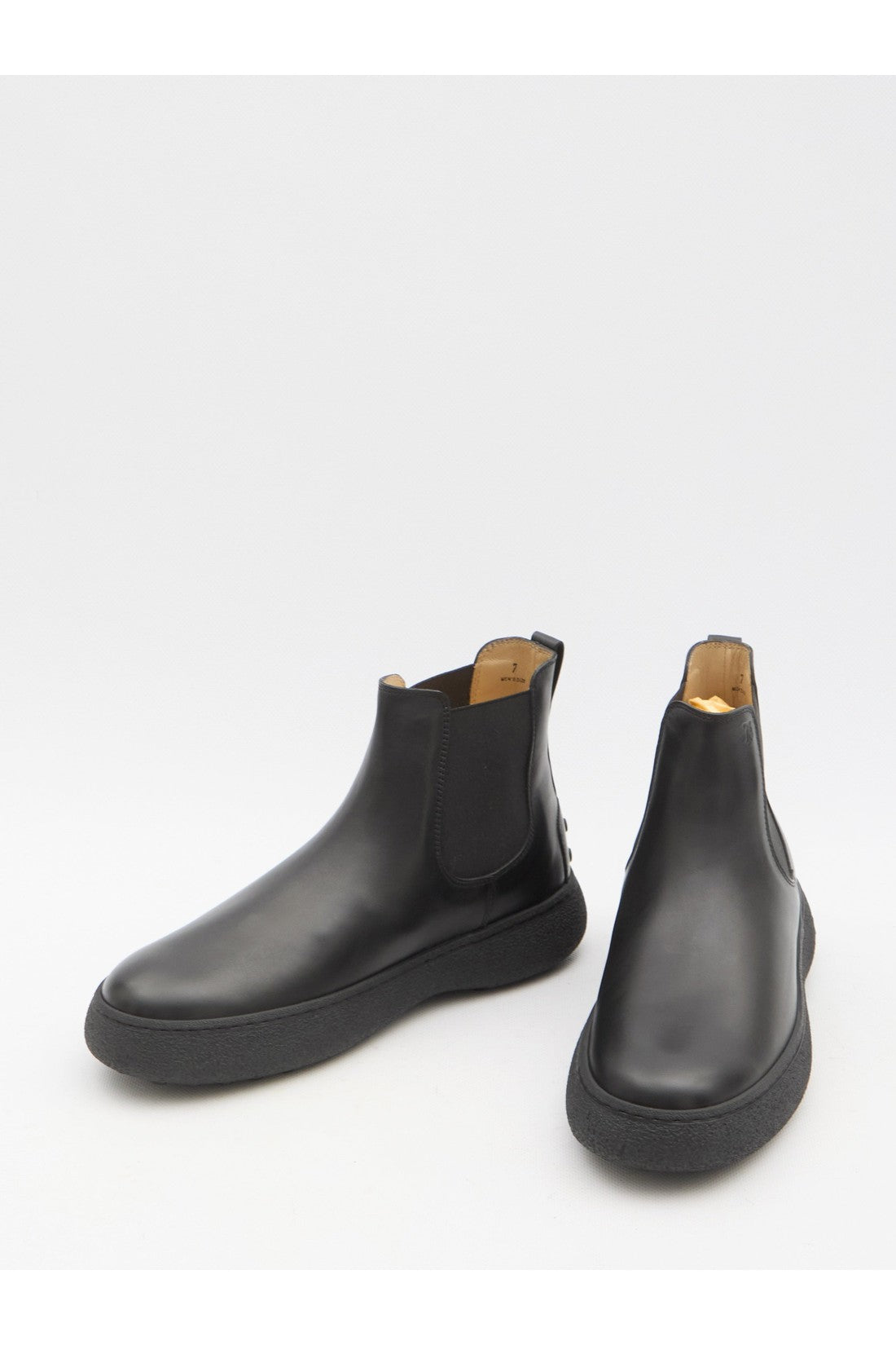 TOD'S-OUTLET-SALE-Leather Chelsea boots-ARCHIVIST