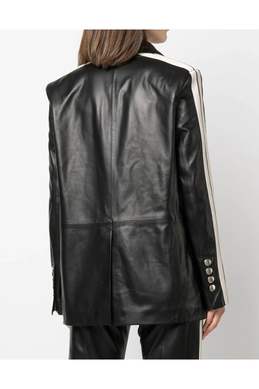 Palm Angels-OUTLET-SALE-Leather Track Blazer-ARCHIVIST