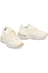 Palm Angels-OUTLET-SALE-Leather and fabric low-top sneakers-ARCHIVIST