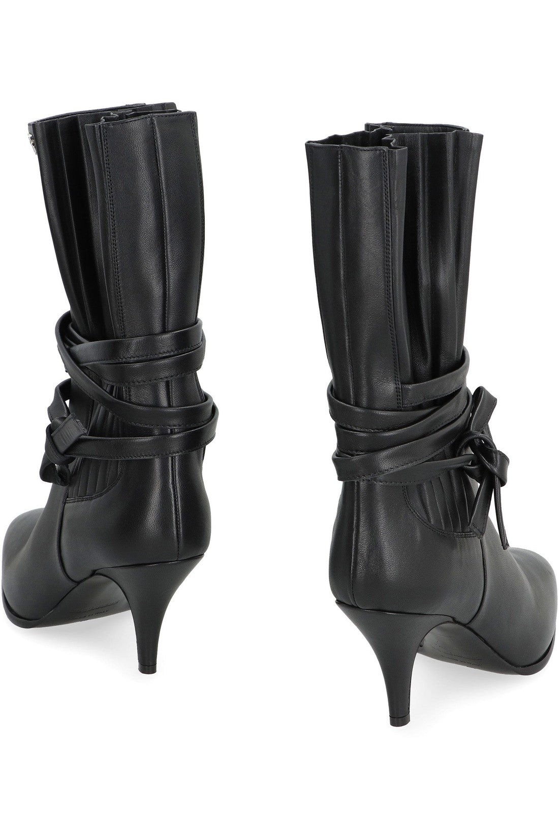 Dsquared2-OUTLET-SALE-Leather ankle boots-ARCHIVIST