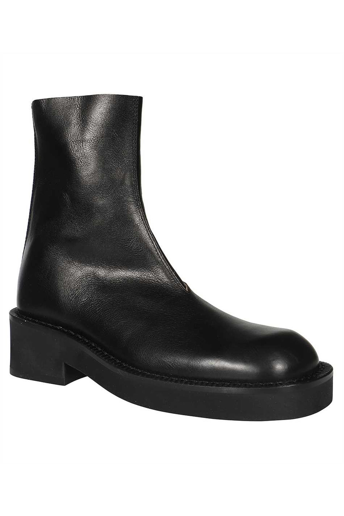MM6 Maison Margiela-OUTLET-SALE-Leather ankle boots-ARCHIVIST