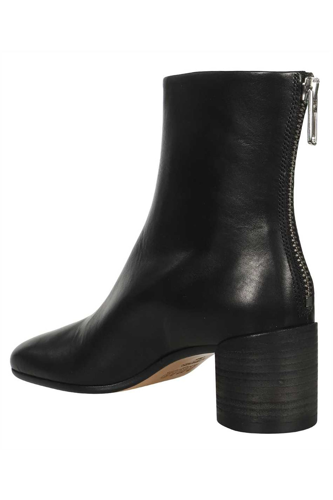 MM6 Maison Margiela-OUTLET-SALE-Leather ankle boots-ARCHIVIST