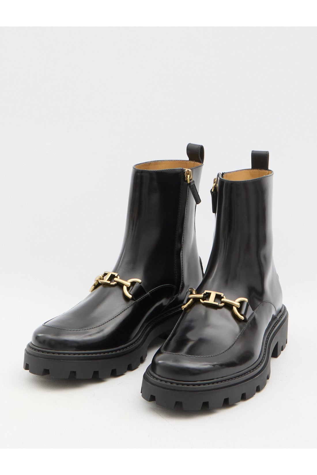 TOD'S-OUTLET-SALE-Leather ankle boots-ARCHIVIST