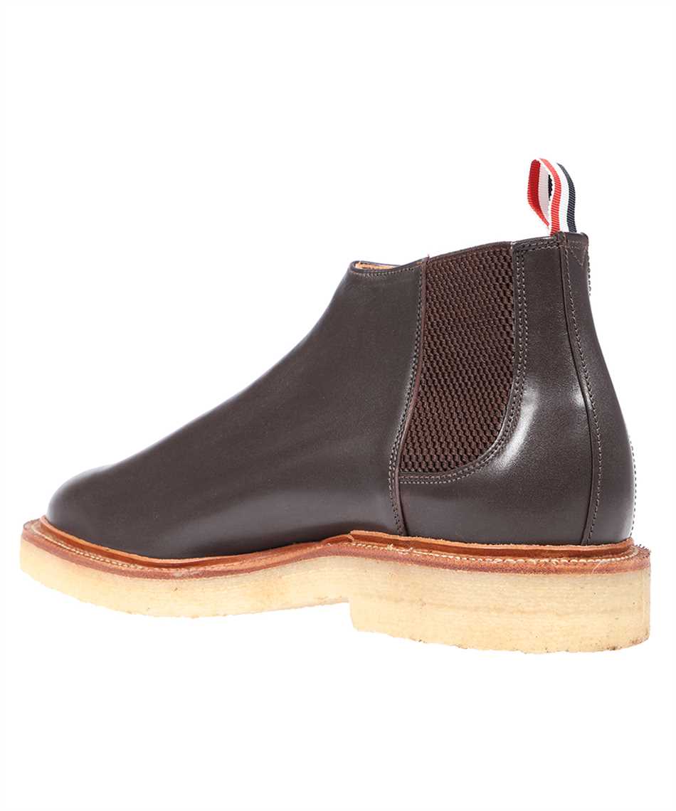 Thom Browne-OUTLET-SALE-Leather ankle boots-ARCHIVIST