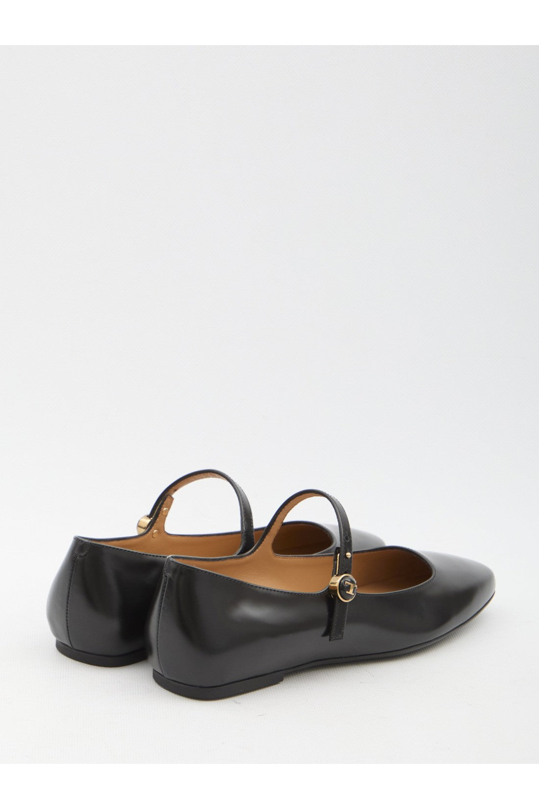 TOD'S-OUTLET-SALE-Leather ballerinas-ARCHIVIST