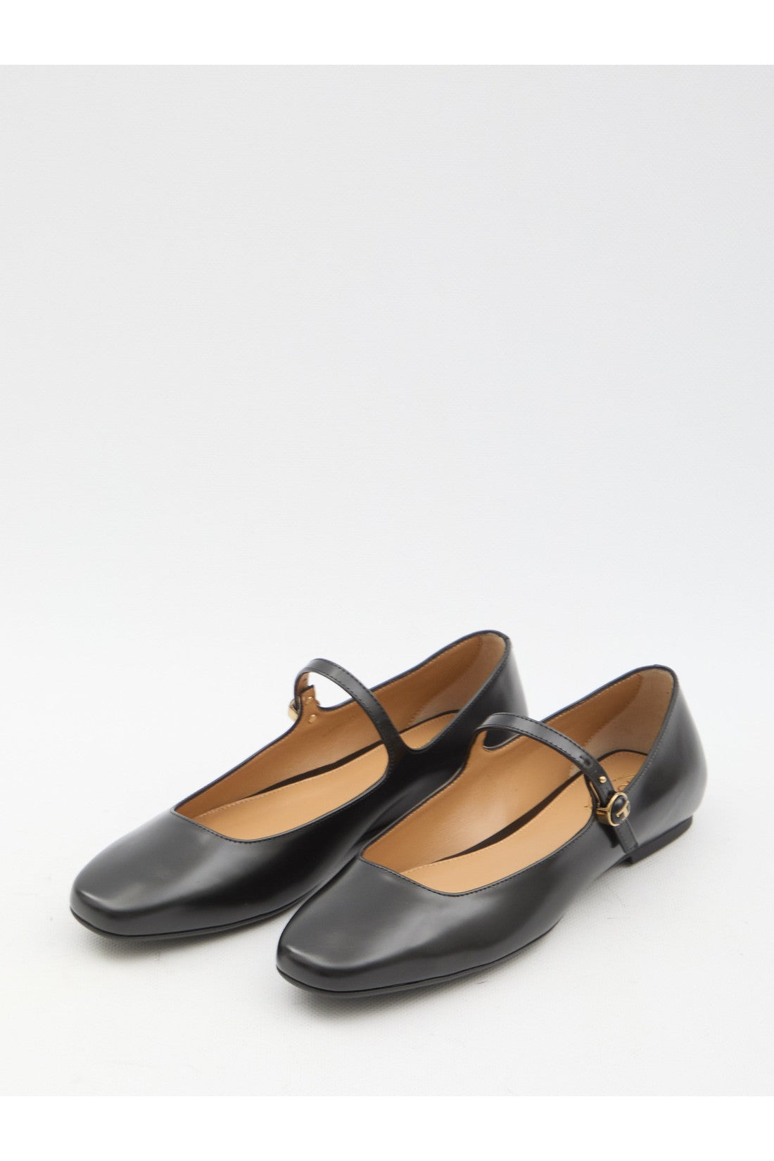 TOD'S-OUTLET-SALE-Leather ballerinas-ARCHIVIST