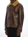 SALVATORE SANTORO-OUTLET-SALE-Leather bomber jacket-ARCHIVIST