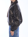 SALVATORE SANTORO-OUTLET-SALE-Leather bomber jacket-ARCHIVIST