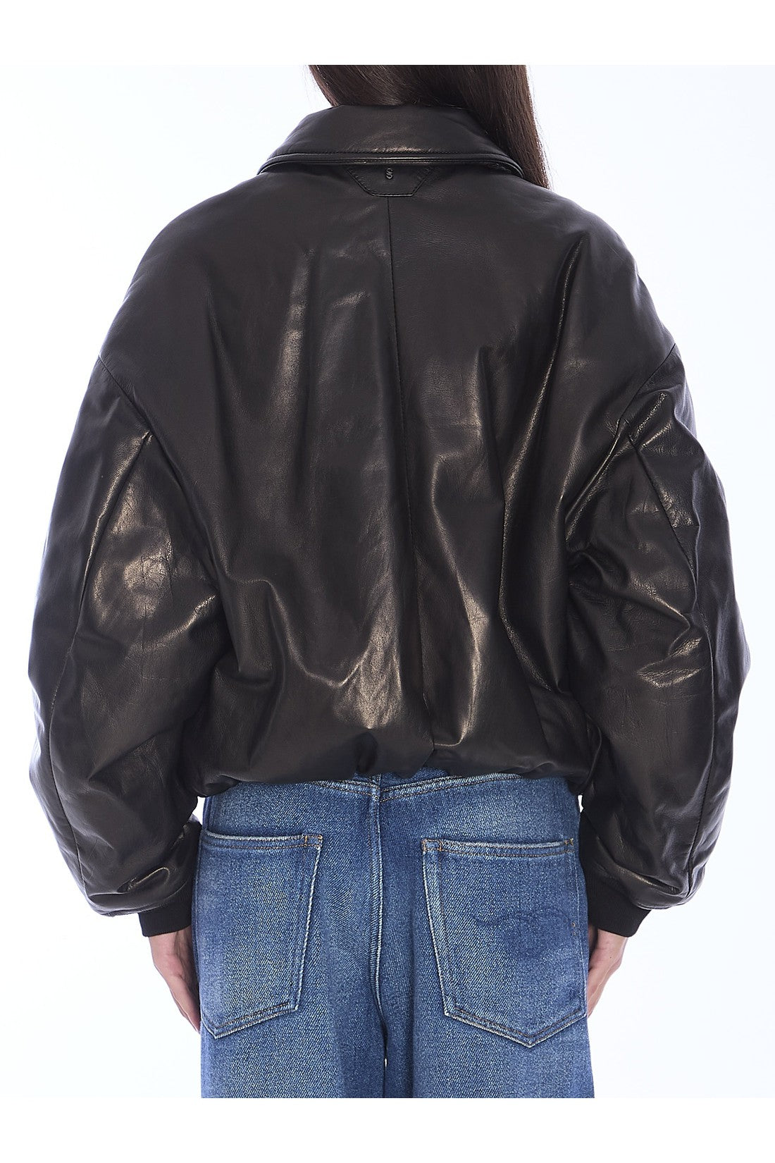 SALVATORE SANTORO-OUTLET-SALE-Leather bomber jacket-ARCHIVIST