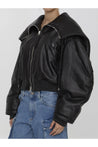 THE ATTICO-OUTLET-SALE-Leather bomber jacket-ARCHIVIST