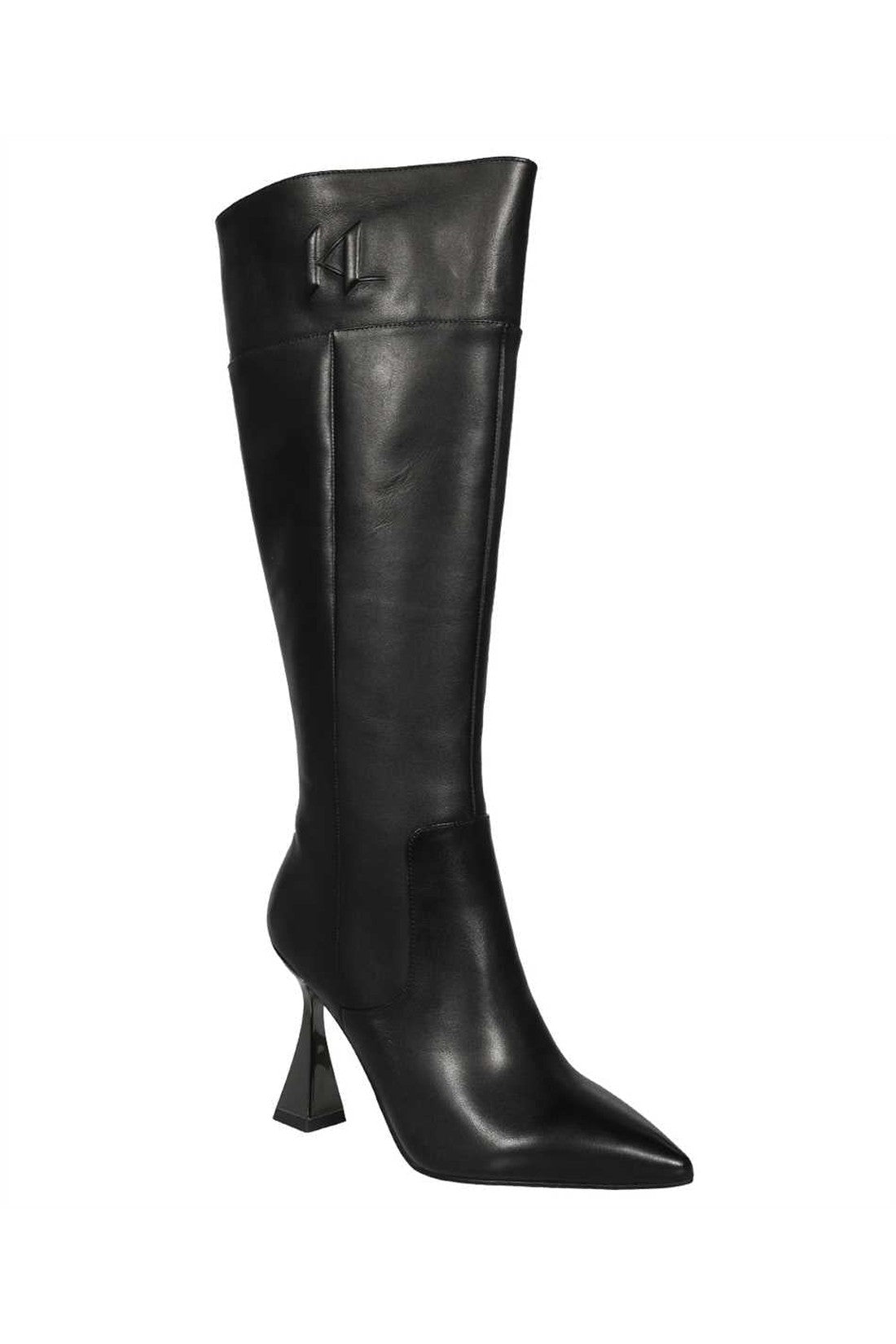 Karl Lagerfeld-OUTLET-SALE-Leather boots-ARCHIVIST