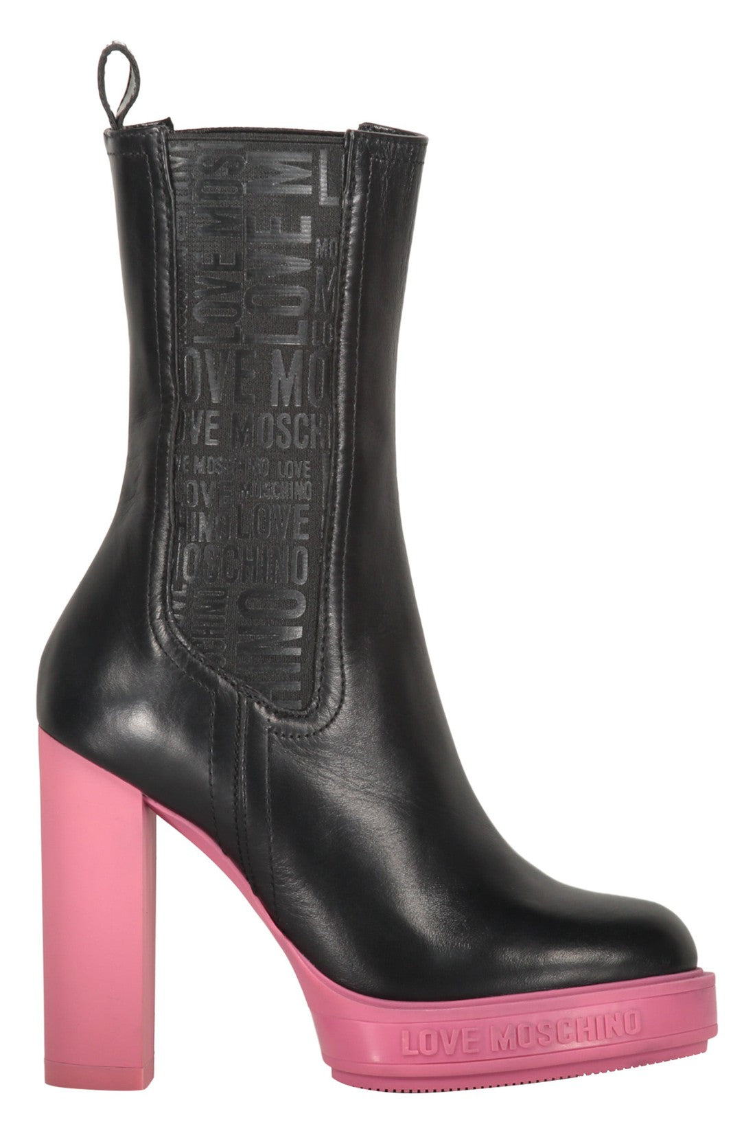 Love Moschino-OUTLET-SALE-Leather boots-ARCHIVIST