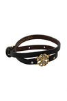 Alexander McQueen-OUTLET-SALE-Leather bracelet-ARCHIVIST