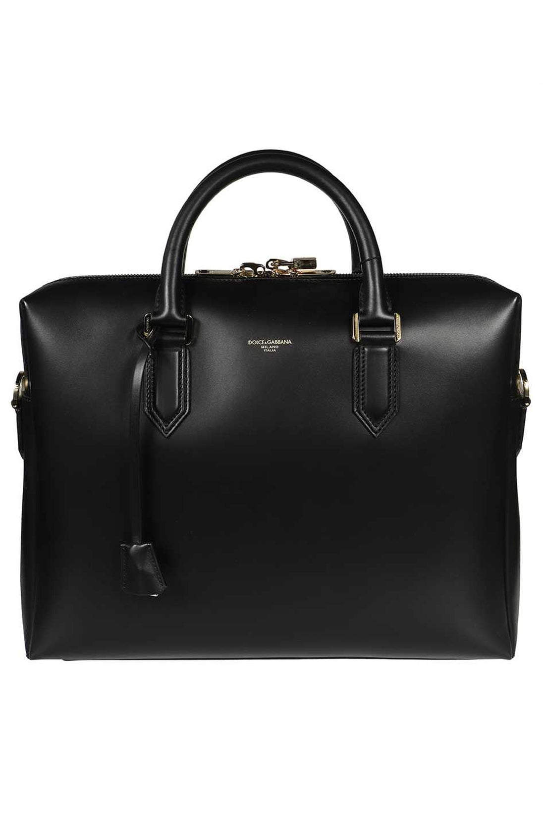 Dolce & Gabbana-OUTLET-SALE-Leather briefcase-ARCHIVIST
