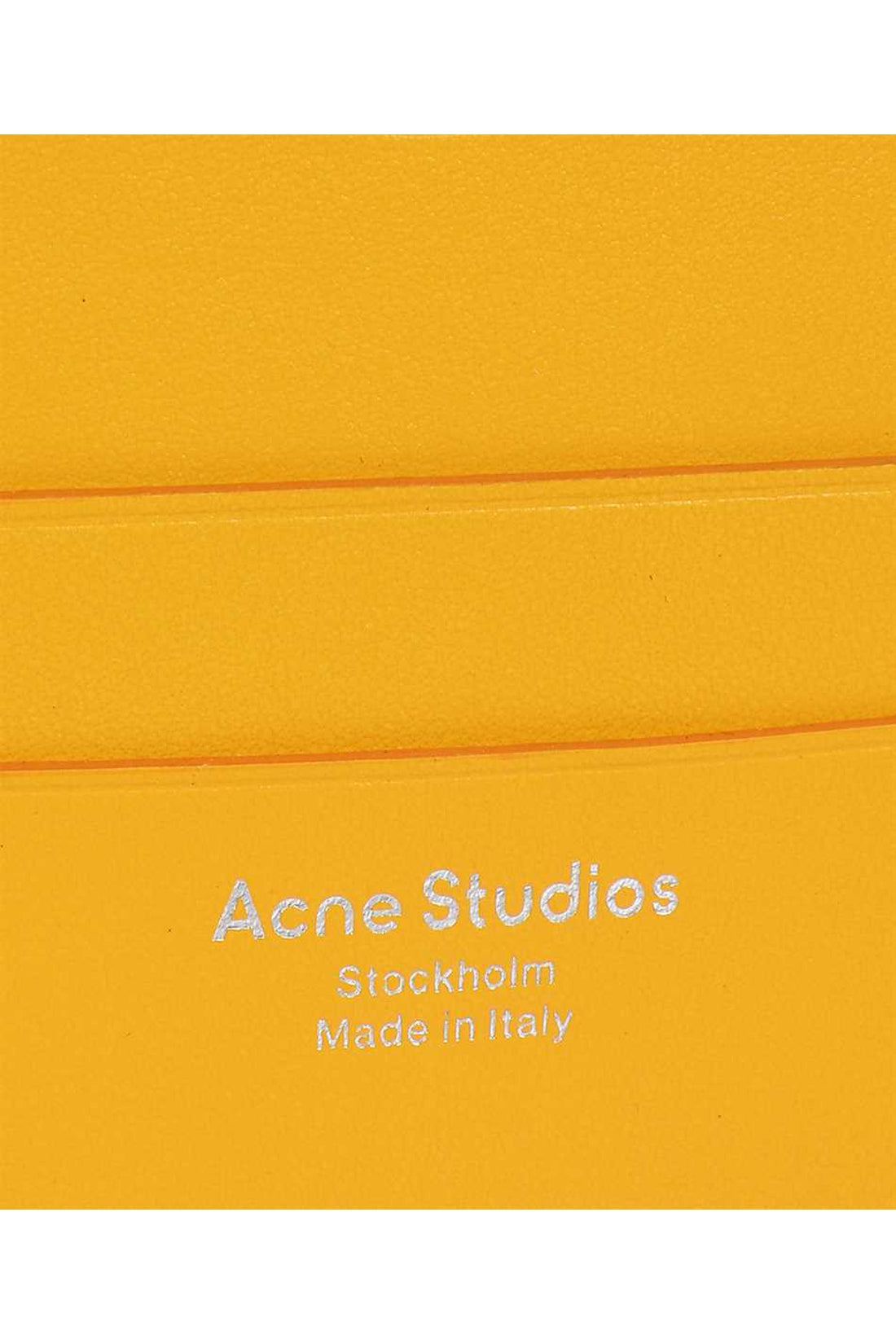 Acne Studios-OUTLET-SALE-Leather card holder-ARCHIVIST