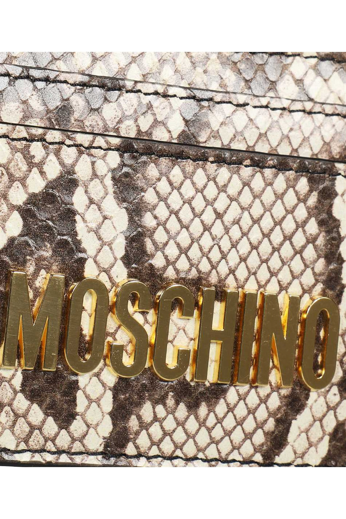 Moschino-OUTLET-SALE-Leather card holder-ARCHIVIST