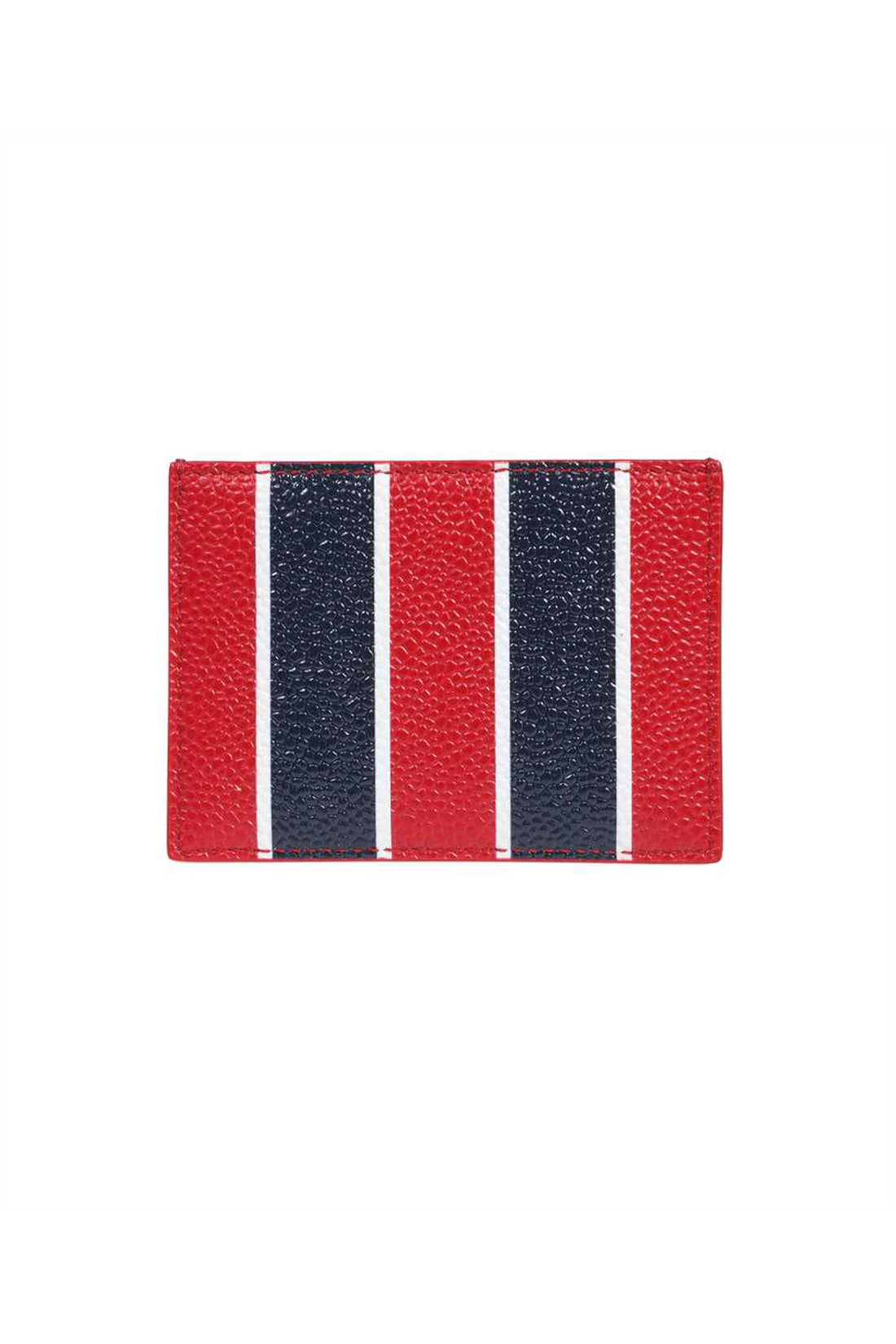 Thom Browne-OUTLET-SALE-Leather card holder-ARCHIVIST