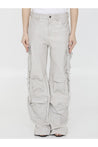 SALVATORE SANTORO-OUTLET-SALE-Leather cargo pants-ARCHIVIST