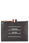 Thom Browne-OUTLET-SALE-Leather coin purse-ARCHIVIST