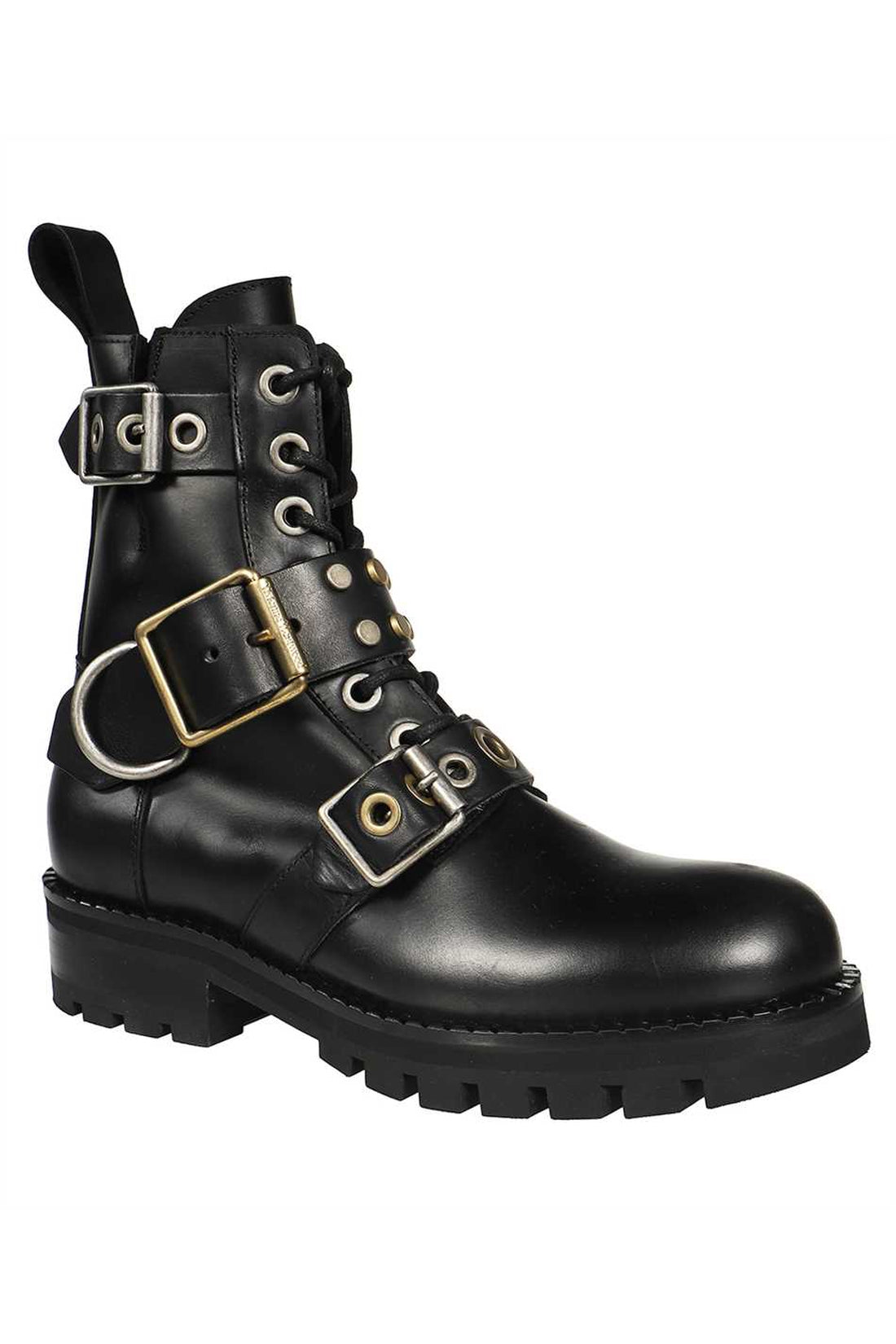 Vivienne Westwood-OUTLET-SALE-Leather combat boots-ARCHIVIST