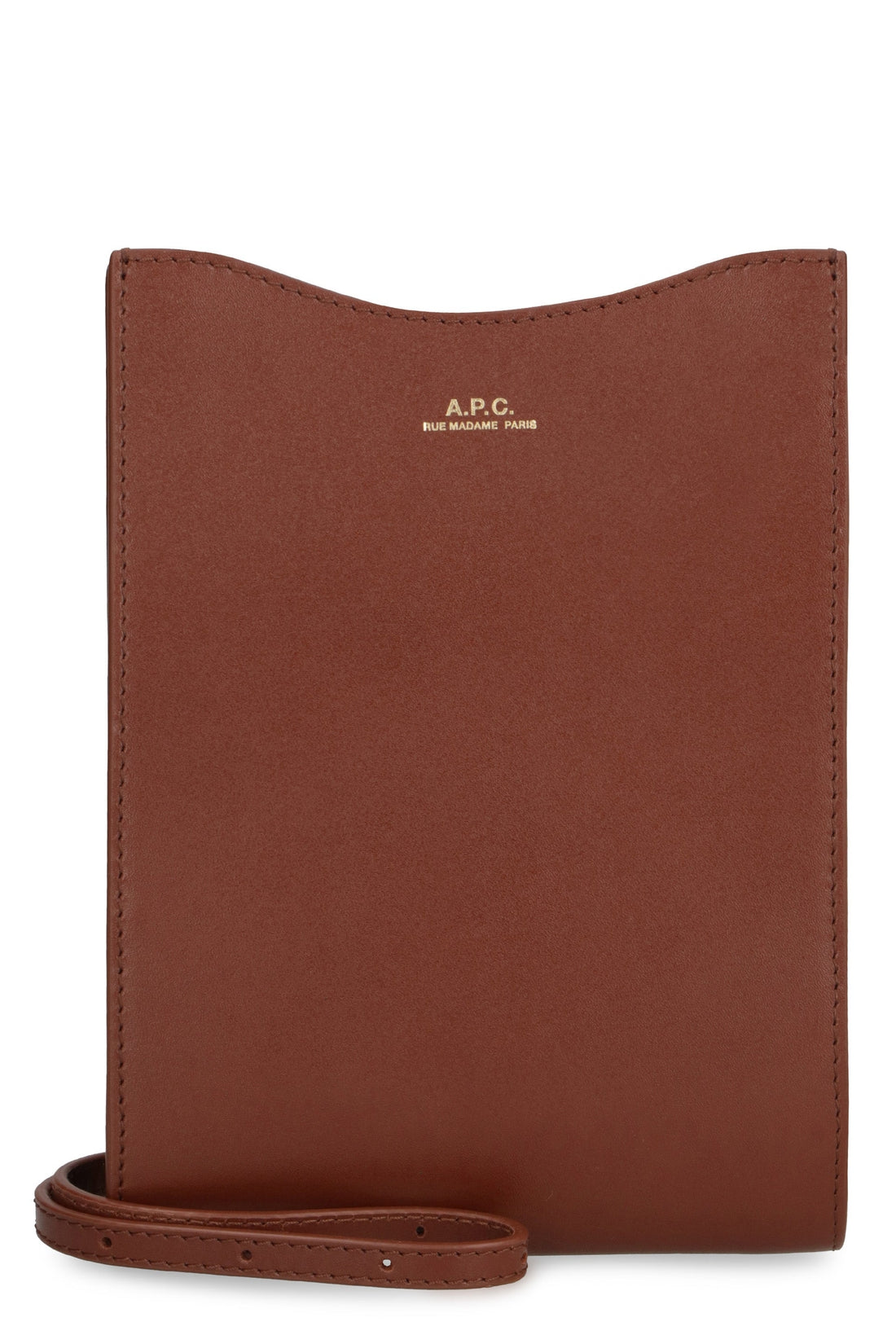 A.P.C.-OUTLET-SALE-Leather crossbody bag-ARCHIVIST