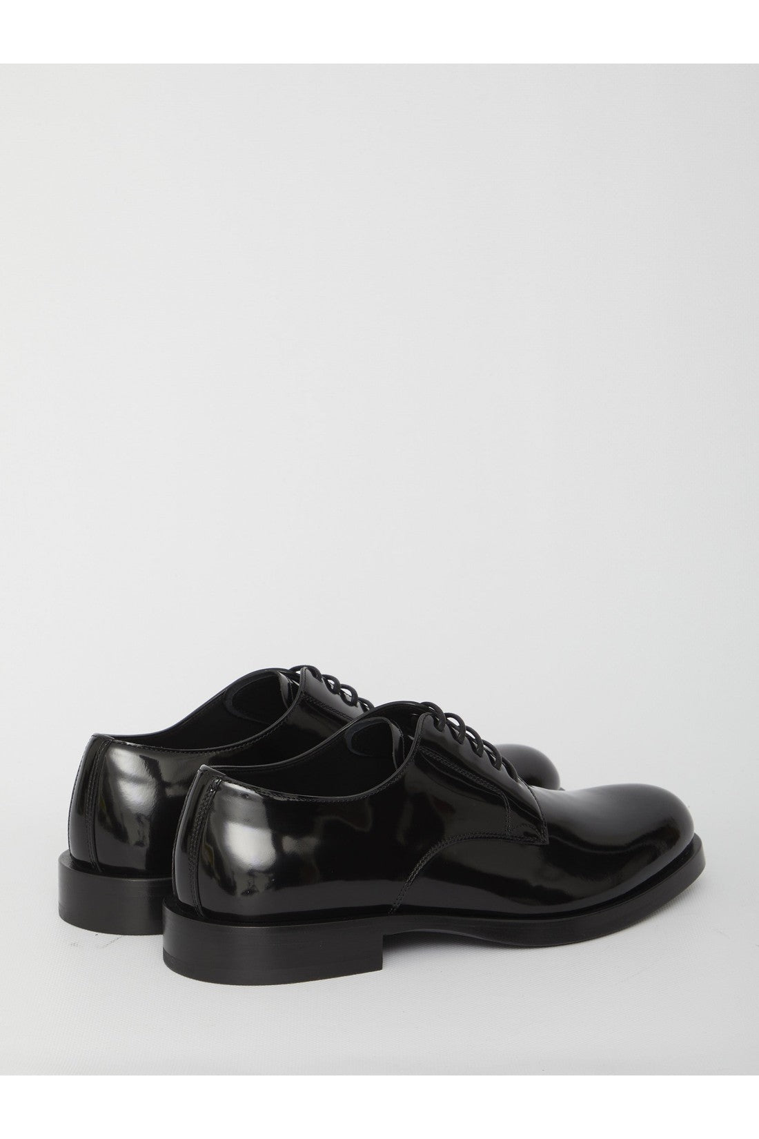 DOLCE&GABBANA-OUTLET-SALE-Leather derby shoes-ARCHIVIST