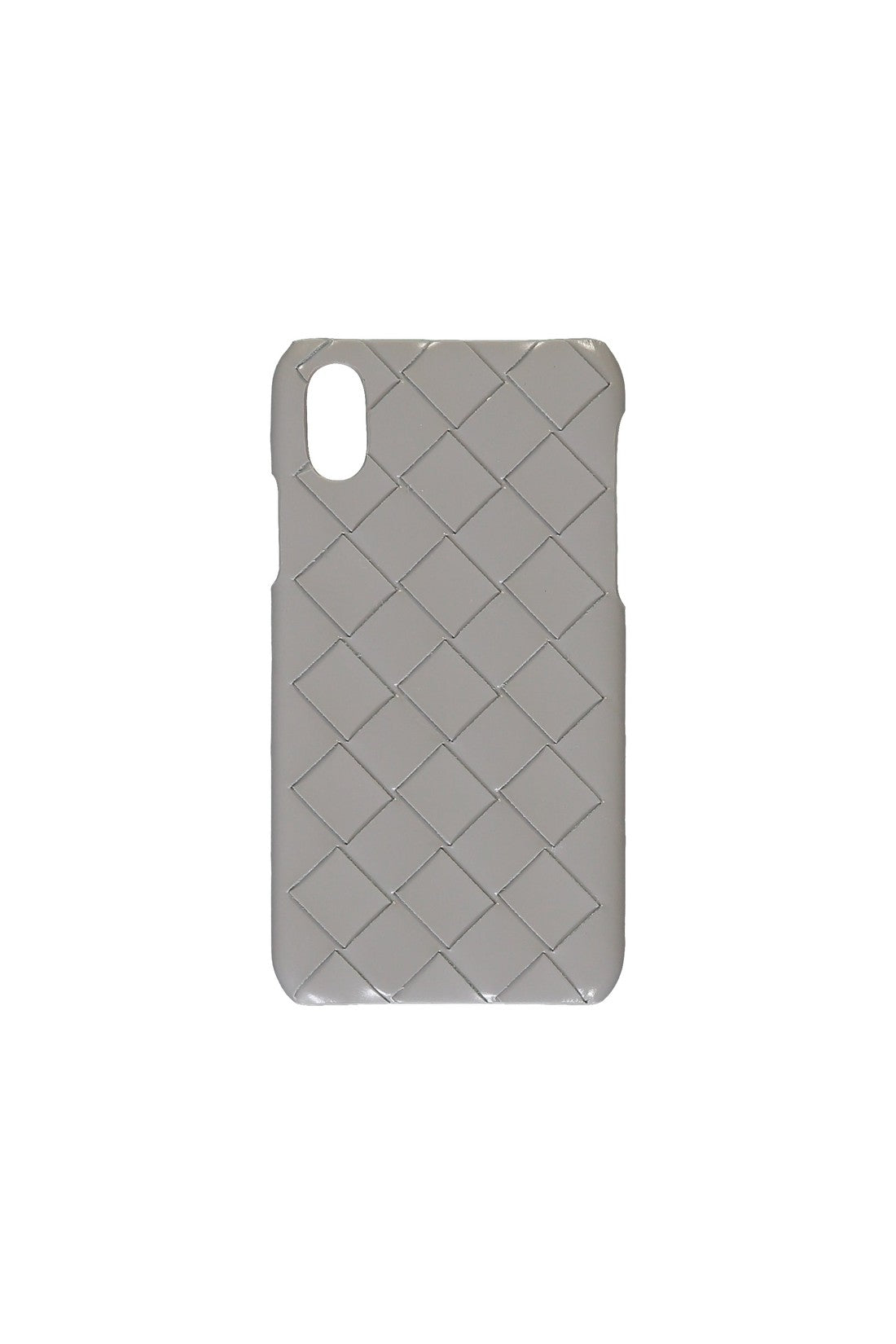 Bottega Veneta-OUTLET-SALE-Leather detail iPhone XS case-ARCHIVIST