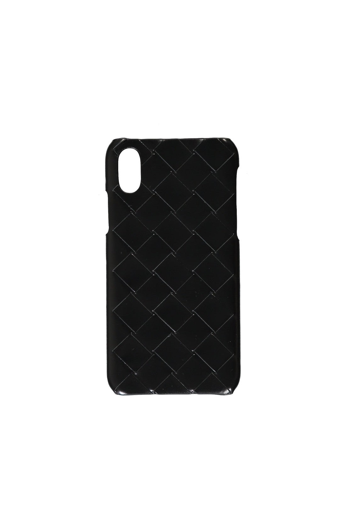 Bottega Veneta-OUTLET-SALE-Leather detail iPhone XS case-ARCHIVIST