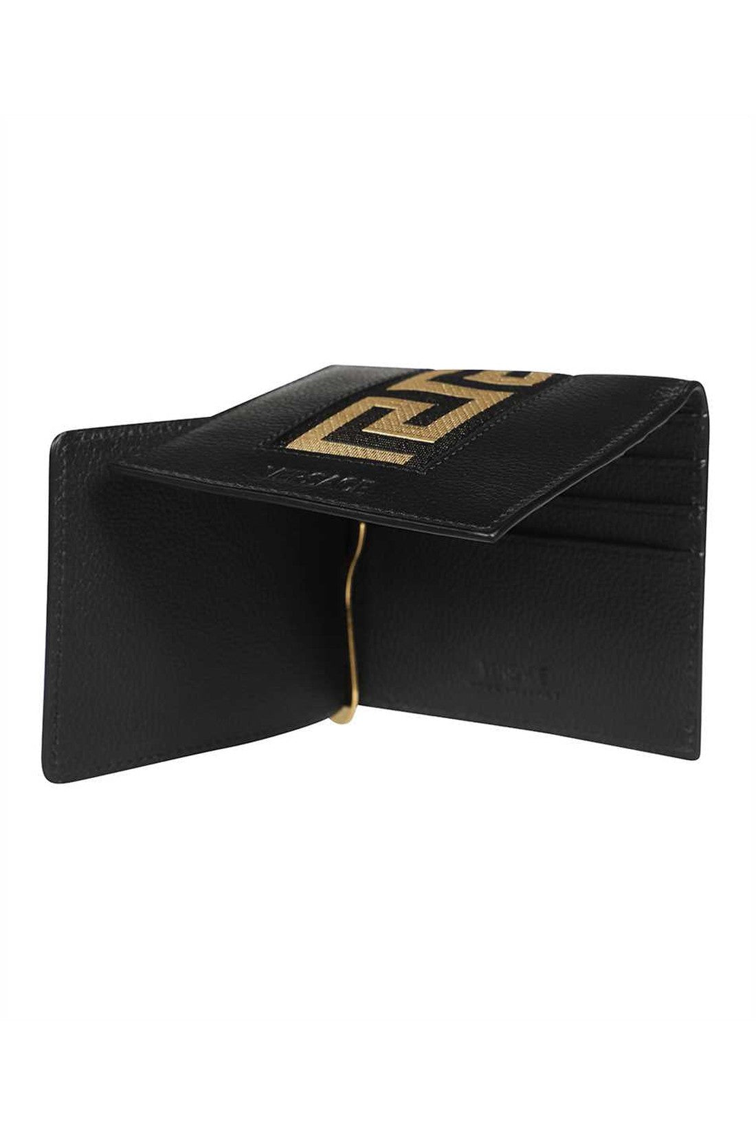 Versace-OUTLET-SALE-Leather flap-over wallet-ARCHIVIST