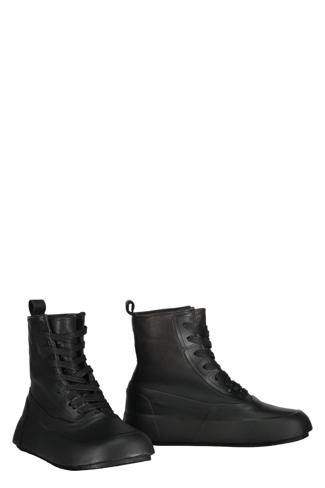 AMBUSH-OUTLET-SALE-Leather high-top sneakers-ARCHIVIST