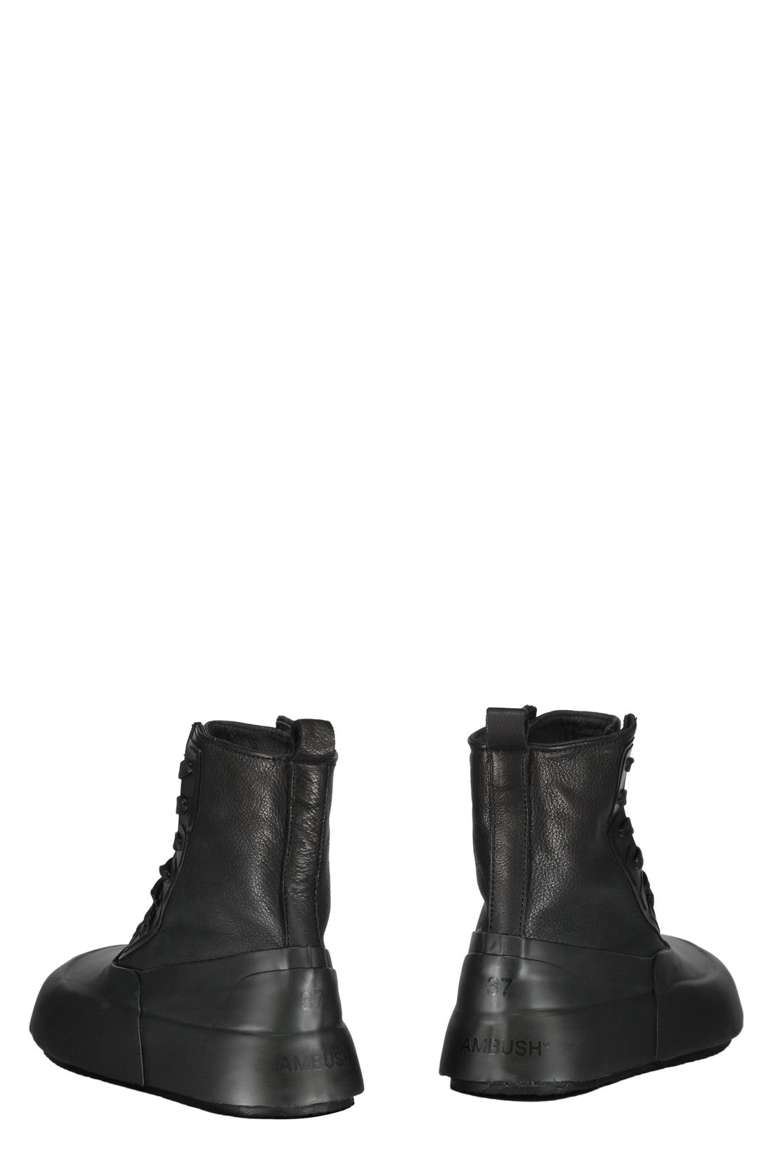 AMBUSH-OUTLET-SALE-Leather high-top sneakers-ARCHIVIST