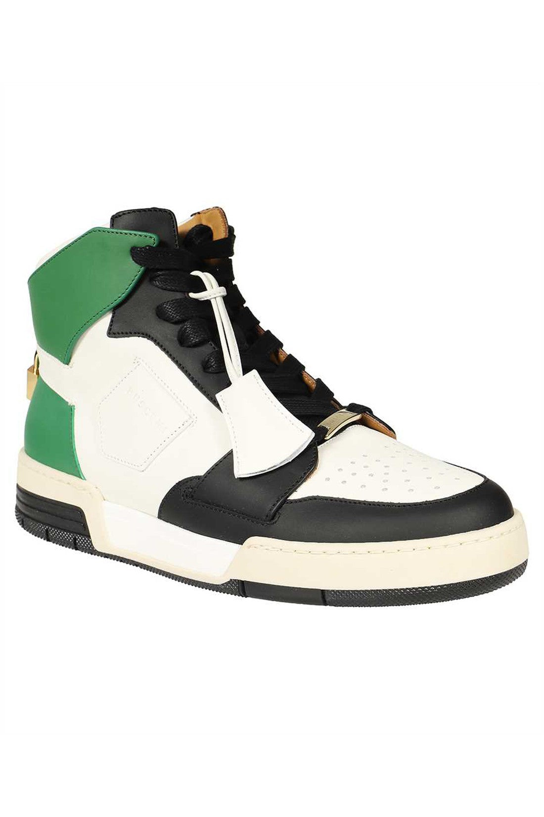 Buscemi-OUTLET-SALE-Leather high-top sneakers-ARCHIVIST