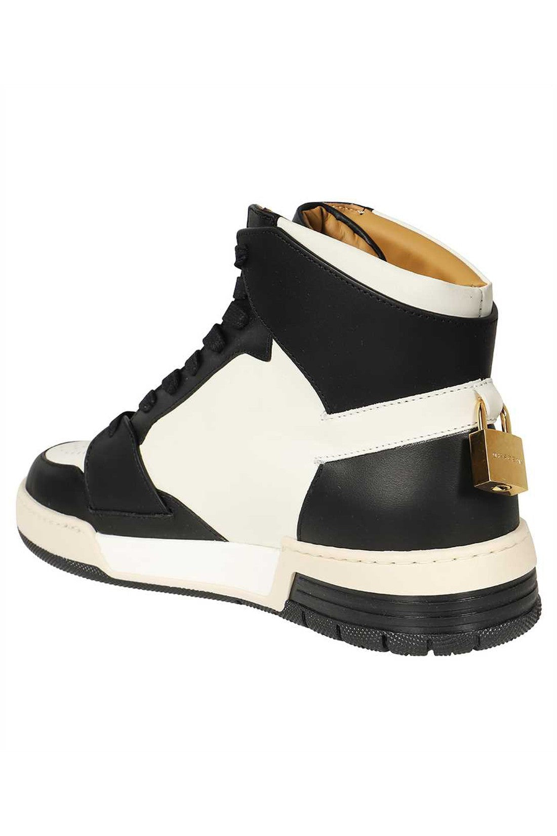 Buscemi-OUTLET-SALE-Leather high-top sneakers-ARCHIVIST