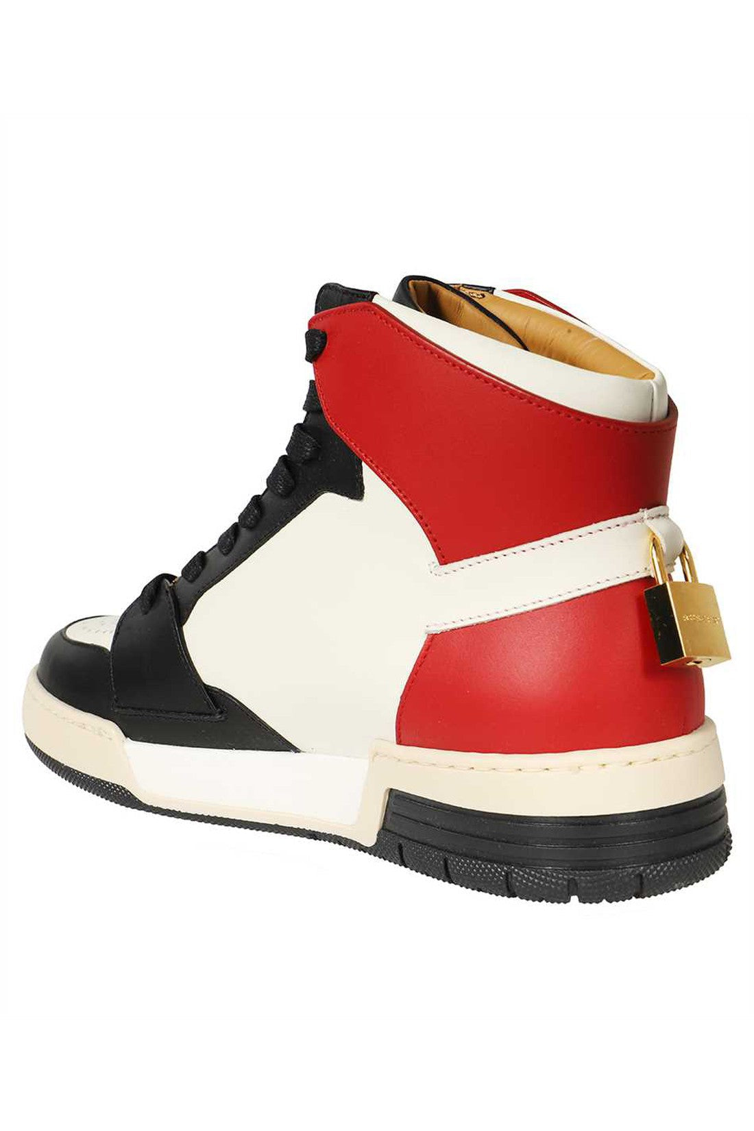 Buscemi-OUTLET-SALE-Leather high-top sneakers-ARCHIVIST