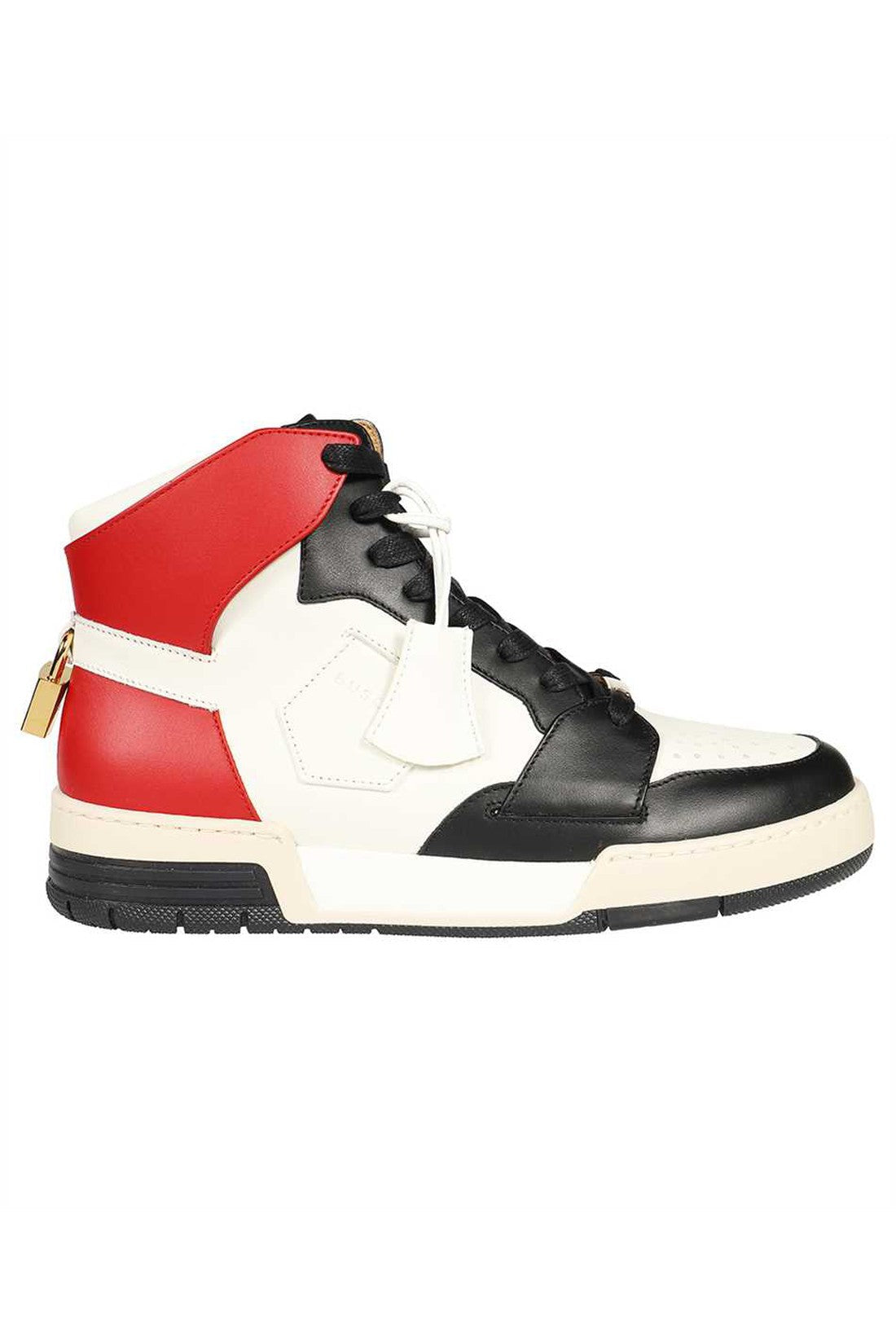 Buscemi-OUTLET-SALE-Leather high-top sneakers-ARCHIVIST