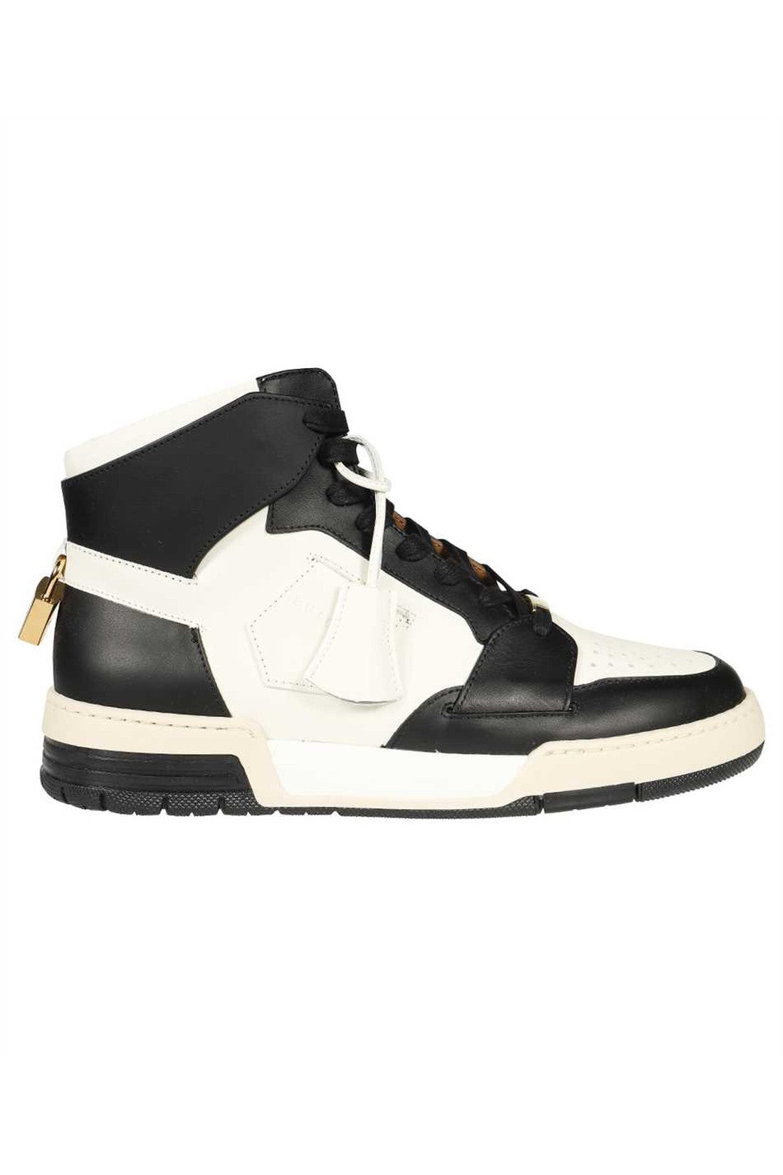 Buscemi-OUTLET-SALE-Leather high-top sneakers-ARCHIVIST