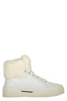 Love Moschino-OUTLET-SALE-Leather high-top sneakers-ARCHIVIST